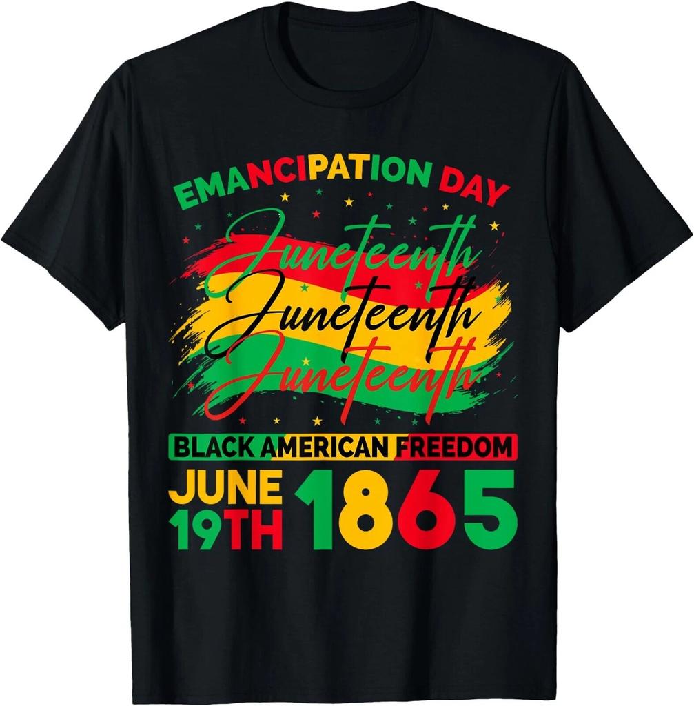 Juneteenth Black American Feedom 1865 Juneteenth Men Women T-Shirt , UNISEX Tee