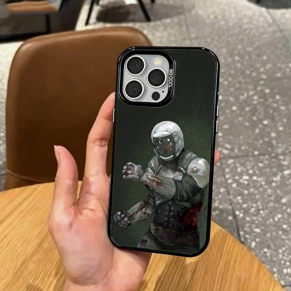 Эпический Sci-Fi M-Murderbot Чехол для телефона для iPhone17,16,15,14,13,12,11 Plus,Pro Max Цветной Посеребренный Внутренний Чехол