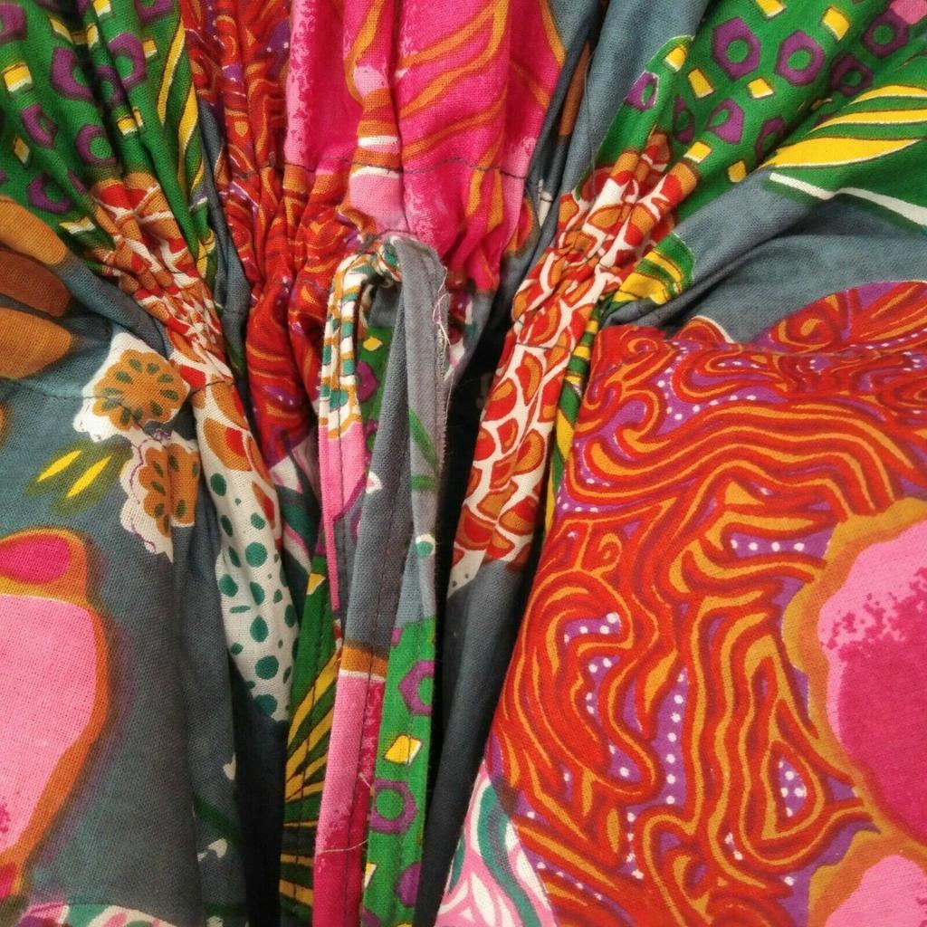 Индийское серое длинное хлопковое платье размера плюс с фруктовым принтом, женское платье-кафтан больших размеров CKFTN-SCRN-FULL-BUYIT-052