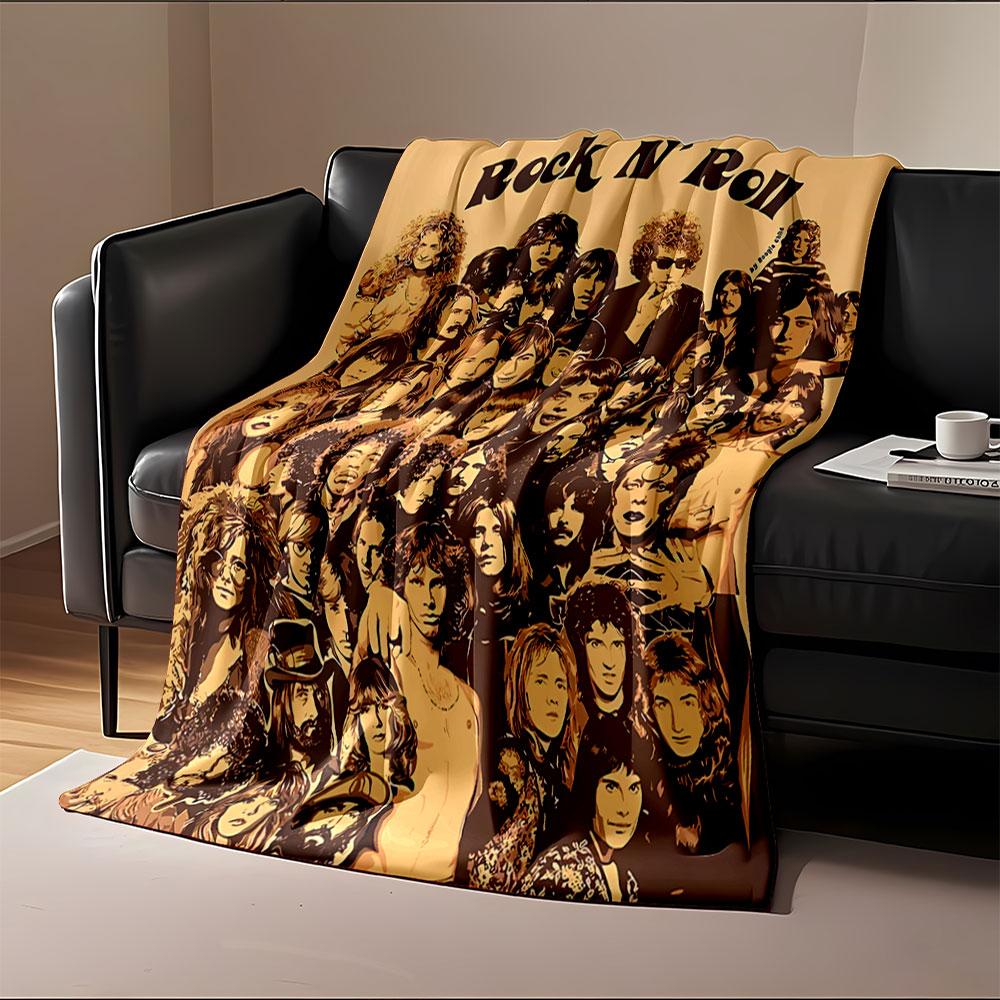 Rock Legends Collage Blanket for all seasons blanket lunch break throw gift