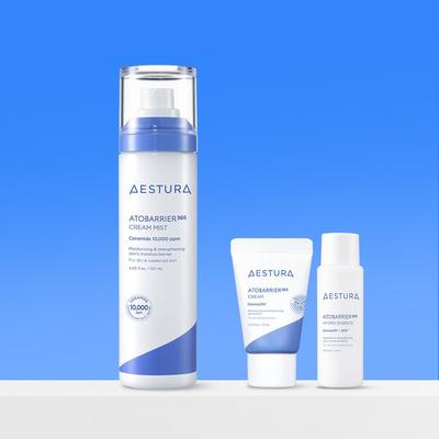 Ato Barrier 365 Mist 120 мл Free Cream 10 мл Moisture Glow Sun Cream 1 мл 2 шт.
