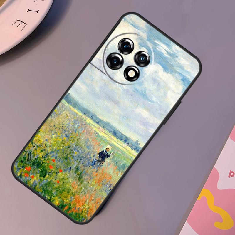 Чехол-картина Клода Моне для OnePlus 12R 10T 10R 9RT 9 10 Pro OnePlus 12 11 Nord 3 2T CE 2 Lite N20 N10