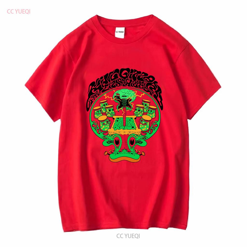 King Gizzard The Lizard Wizard Футболка Jams Night S-5XL HC1020 винтажная стираная уличная мода унисекс эластичная