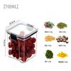 PET Food Storage Containers Kitchen Storage Organization Kitchen Storage Box Jars Ducts Storage for Kitchen Food Storage Box