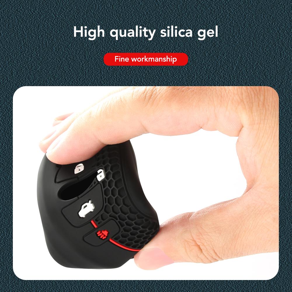 Силиконовый чехол для автомобильного ключа для Subaru Crosstrek Forester Outback Impreza Ascent Legacy STI Xv Trezia BRZ Wrx Levorg 2006-2024