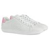 Gucci Женская обувь Ace 'Interlocking G - Белый Розовый' Женская 598527 AYO70 9076