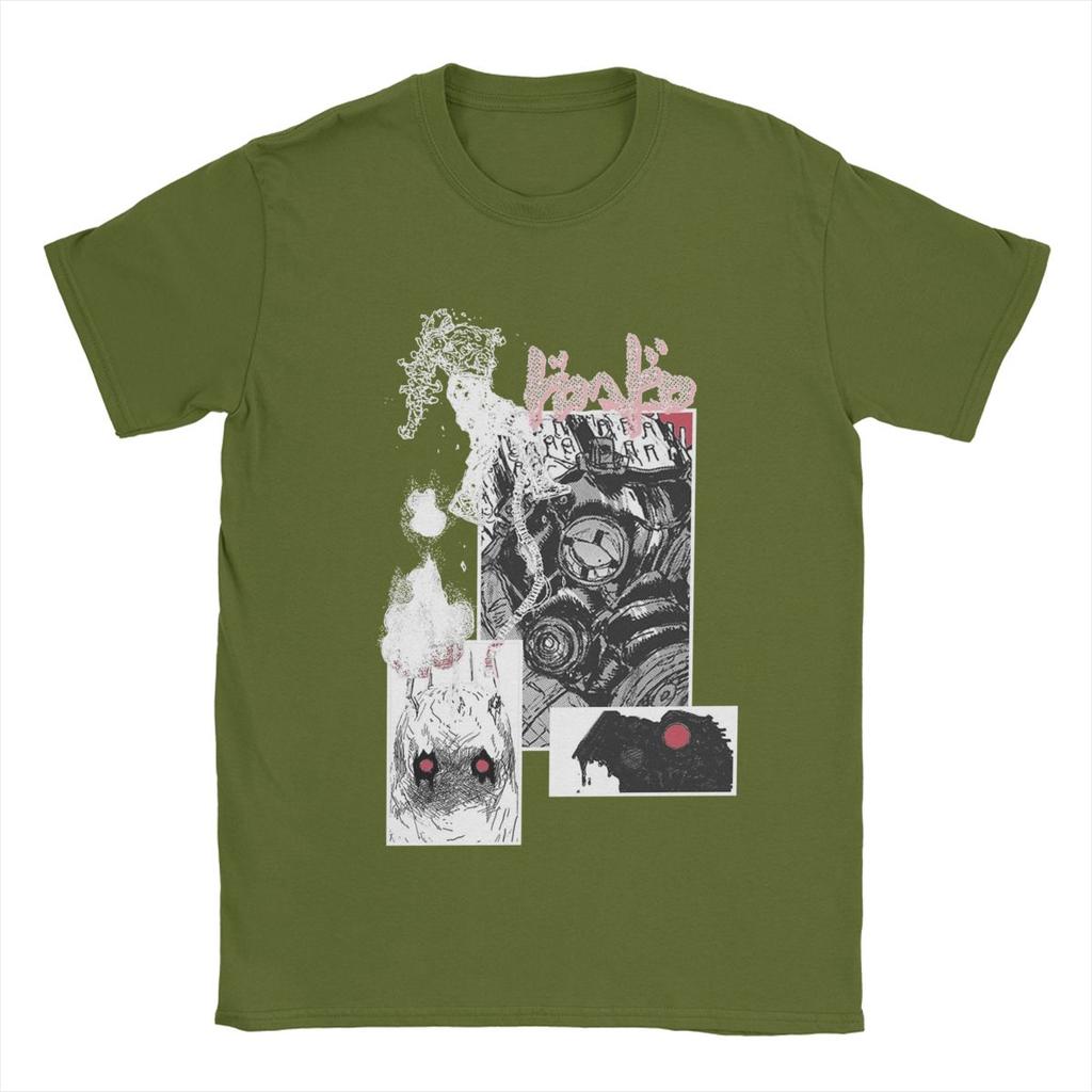 Футболки Dorohedoro Obstacles для мужчин, аниме, потрясающие, 100% хлопок, круглый воротник, короткий рукав, идея подарка, одежда