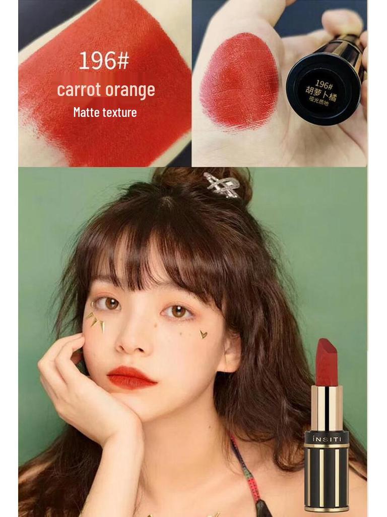 Yishiting Lip Love Moisturizing Matte Lipstick - High Pigment in Berry, Burgundy, Orange, Pink