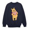 Womens/Ladies Winnie The Pooh Heart Eyes Sweatshirt