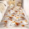 Bedside Carpet Cute Bedroom Stain Resistant Drifting Window Living Room Sofa Room Floor Mat Thickened Home Floor Mat