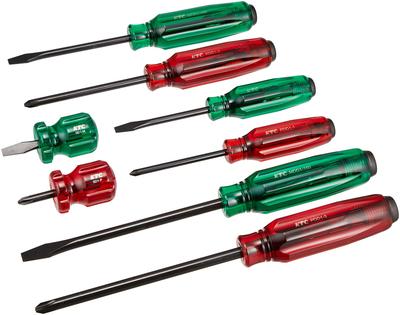 Набор отверток Kyoto Machine Tool с ручкой из смолы, сквозной, PMD18 (КТК) Набор, Тип, 8-предметный