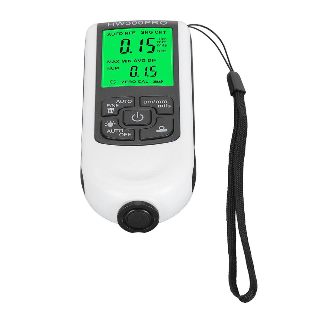 Digital Coating Thickness Gauge High Accuracy Anti Slip Paint Mil Thickness Meter Gauge for Car and