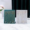 Large Bracelet Display Rack Flannel Jewelry Collection Rack New Necklace Display Shelf