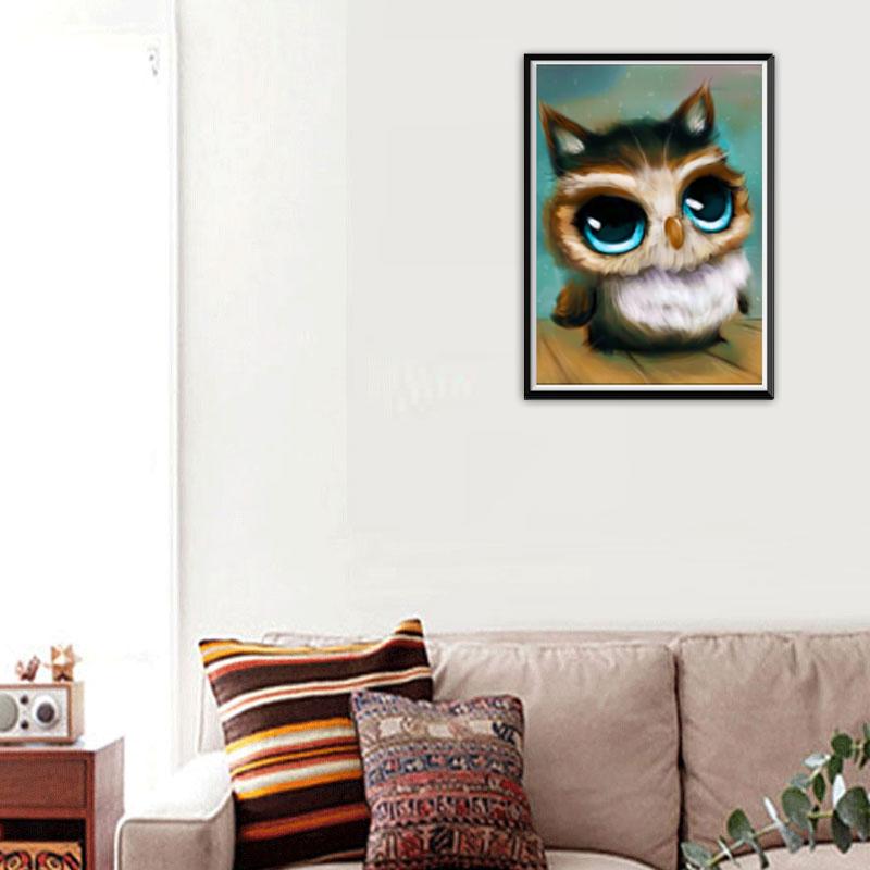 5D Diy Алмазная картина Животные Милые птицы Вышивка Мозаика Наклейки Украшения для дома Ручная работа Наклейки на стену