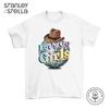 LETS GO GIRLS Womens T-Shirt Fancy Dress 90s Disco Party Weekend Casual Outfit