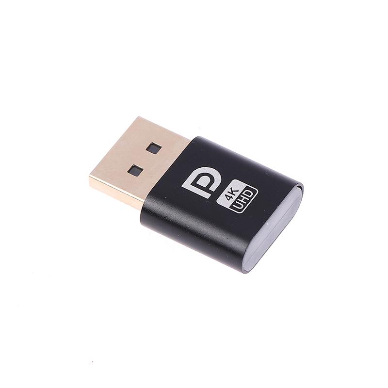 4K Displayport Dummy Plug DP Виртуальный Адаптер Дисплея Настольные Аксессуары Для ПК Графической Видеокарты