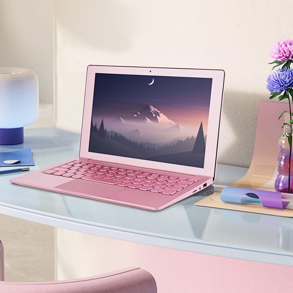 Mini Laptop with Microsoft Office 2019 and Windows 11 Featuring a Celeron N4020 8GB 512GB and a Japanese Keyboard with Includes Wireless USB Mini and