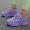 2024 Spring & Autumn Women's Candy Color Mesh Sneakers: Korean-Style, Thick-Soled Casual Sports Shoes