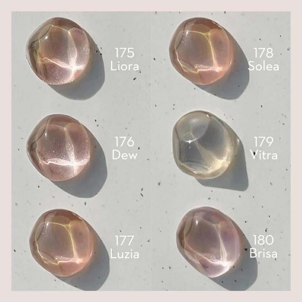 Gel Nail Set with Office Magnet Gel Nail Popular for Made In Easy of Gel Nails Peel-off (177 Luzia) Peel-off Kit, Beginners, Japan, Peel-off Base,