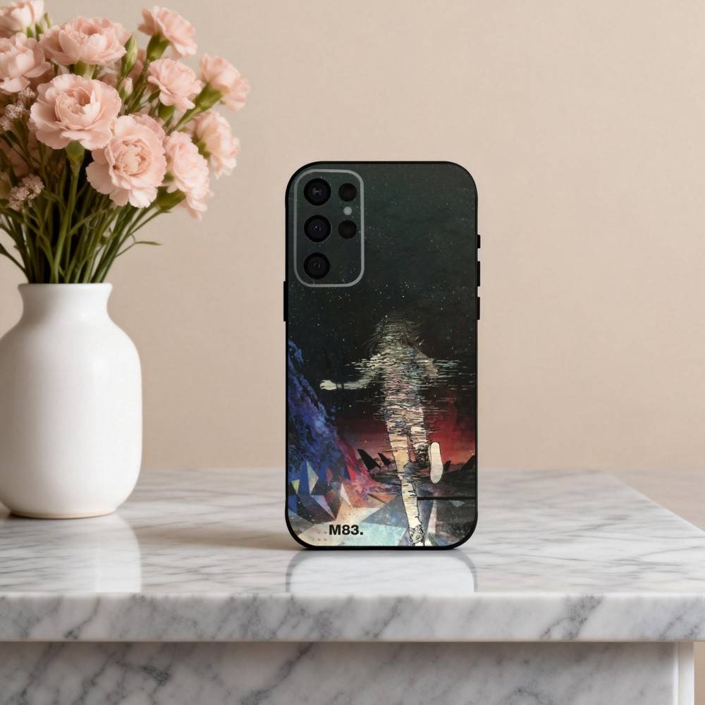 Электрический Камень M-M83 Чехол для Телефона Группы Для Samsung S25,S24,S21,S22,S23,S30,Ultra,S20,Plus,Других Мягкая Черная Крышка