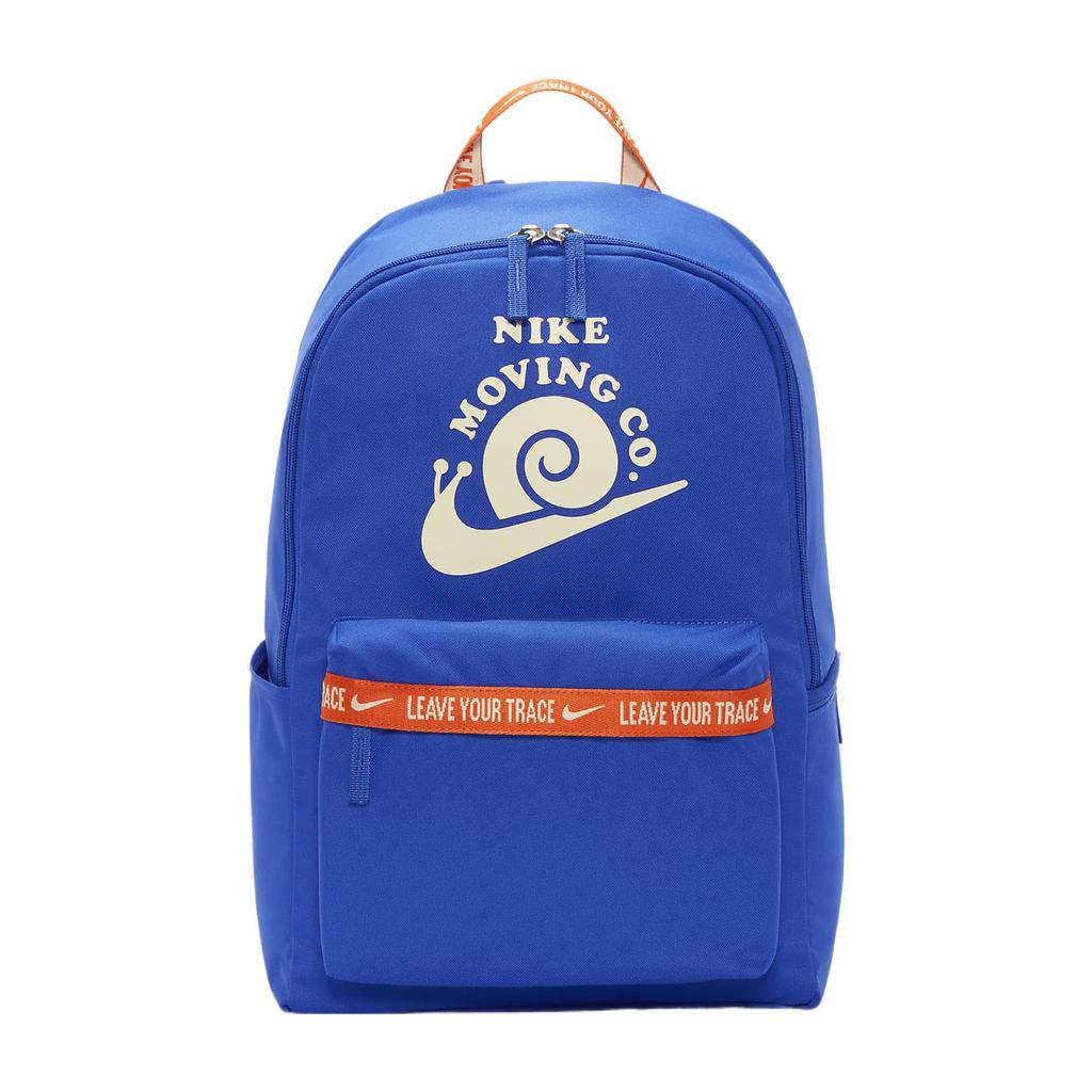 Nike Рюкзак Heritage из полиэстера обычный унисекс синий DV6070-405