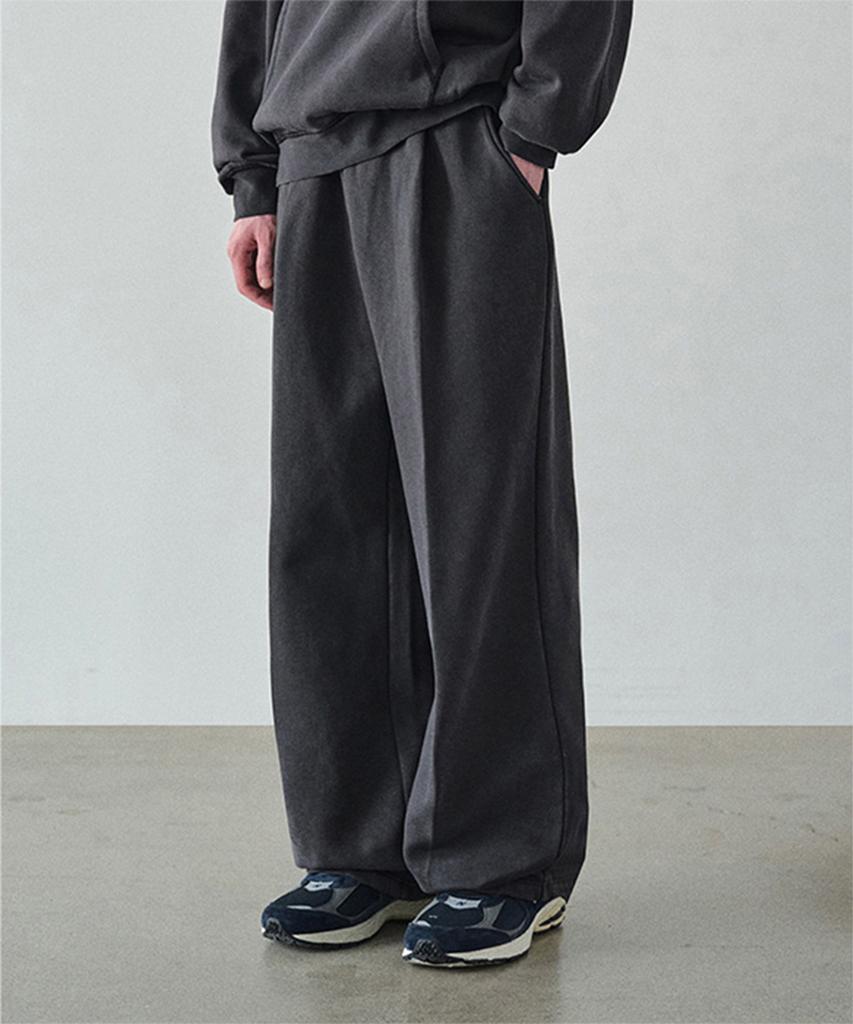 COSTUME O’CLOCK Wide One-Pleat Sweatpants 8 Color Coospt207