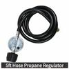 5ft Gas Regulator Hose Assembly Propane Extension Hose Regulator Gas BBQ Grill Heater LP Line Fire Pit BBQ