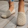Новые туфли Fly-knit Slip-on Flats больших размеров, дышащие повседневные вязаные туфли для женщин