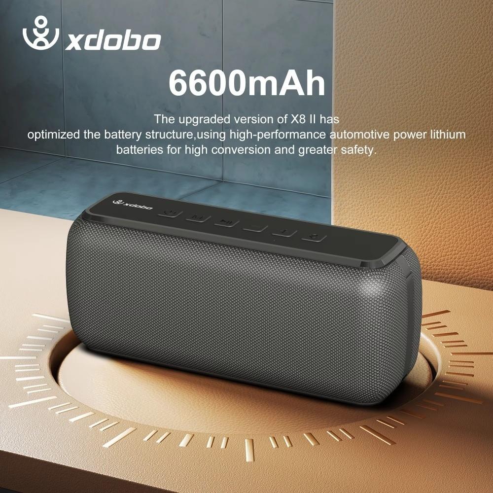 XDOBO X8 Bluetooth Сабвуфер 60 Вт Уличные Колонки Новая Bluetooth Колонка для Кемпинга Езды на Велосипеде Пеших Прогулок