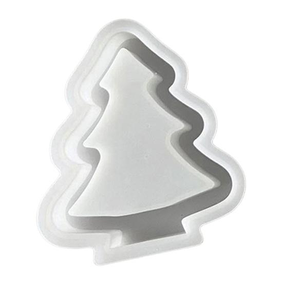 1/3 шт. Силиконовая форма для рождественской елки, сделай сам, ручная работа, полая форма для рождественского украшения, форма для поделок, форма для литья гипса, цемента, эпоксидной смолы