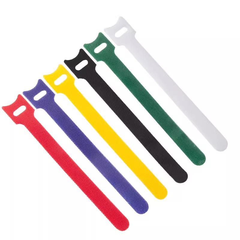 Hook and Loop Strap for Organizing Wires, Cables, and Charging Cords