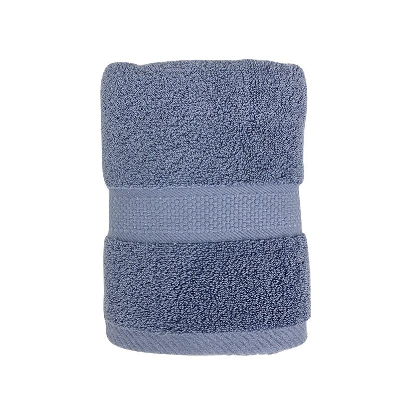 Полотенце Полотенце из длинноволокнистого хлопка 140 г утолщенное полотенце из чистого хлопка Мягкое впитывающее полотенце для лица из супермаркета