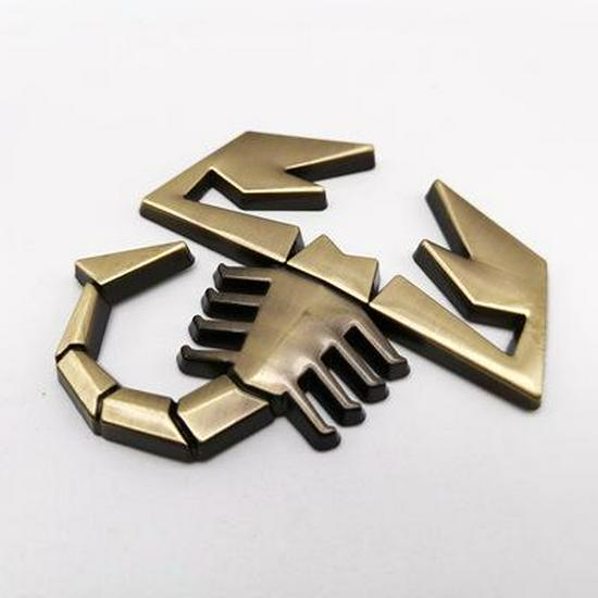 Fiat Scorpion Metallic Car Decals: Hood and Body Stickers for Fun Customization