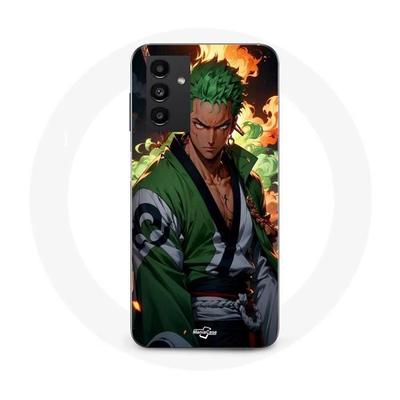 Coque De Téléphone - Samsung - Galaxy A13 5G - Zoro Manga Anime - 3D Art - Souple