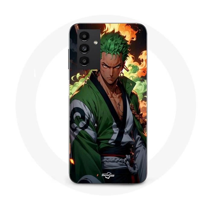 Coque de téléphone - Samsung - Galaxy A13 5G - Zoro manga anime - 3D art - Souple