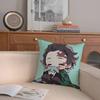 Kwaii D-Demon S-Slayer Pillow Case Pillowcases Home Decor Living Room Decor Cushion Covers