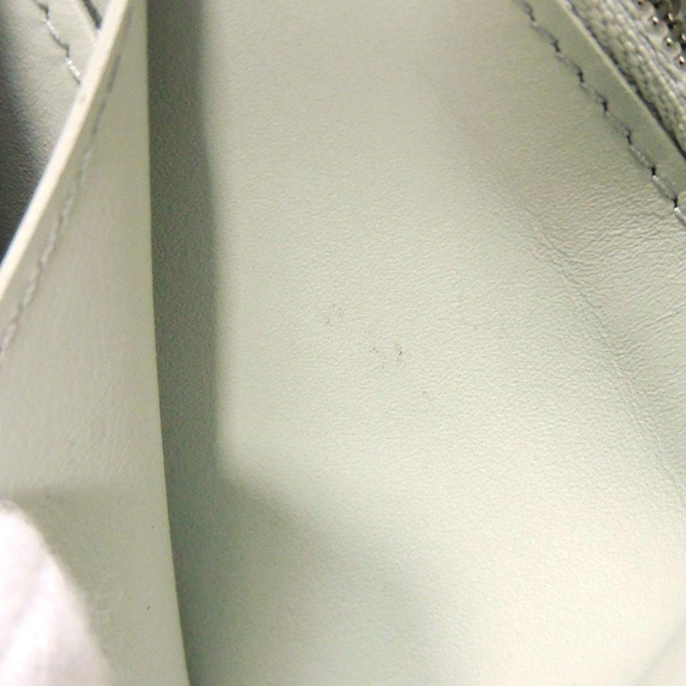 Used 12564 Zippy Wallet Vertical M82597 7940 LV Logo Zip Around RFID Monogram Taurillon Clemence Mineral Gray Men's