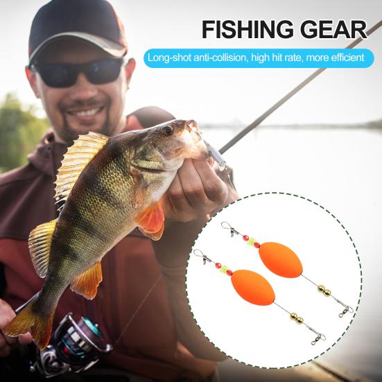 Поплавки для рыбалки, утяжеленные поплавки, яркие цвета, сильная плавучесть, поплавки для пресноводной и соленой воды, аксессуары для рыбалки