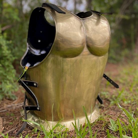 Греческая спартанская арена Юрский доспех Средневековая копия Определенная мускулатура Передняя часть Задняя часть Римская