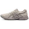 Gel-Contend 4 Mesh Comfortable Fabric Synthetic Leather Durable Resilient Breathable Low-Top Casual Running Shoes Men Sneaker Beige T8D4Q-021