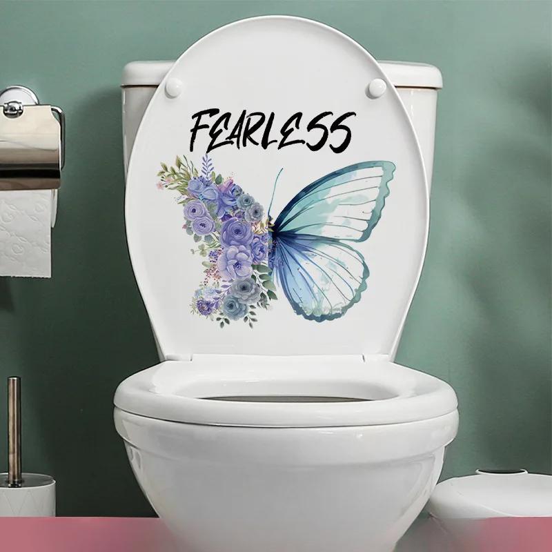 1 шт. красочная бабочка теплая спальня окно наклейка фон настенное украшение ванная комната плитка туалет украшение наклейка плакаты