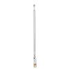 4 Sections Telescopic FM Radio Antenna Chromium-plating Copper 360° Rotatable Antenna