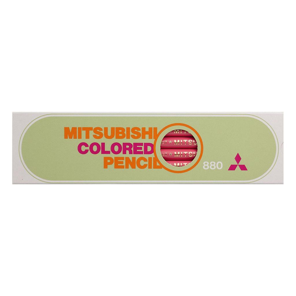 Mitsubishi Pencil Colored Pencils 880 Single Color 1 Peach, Dozen, K880.13
