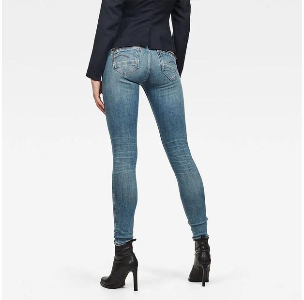 G-Star Midge Zip Mid Waist Skinny джинсы