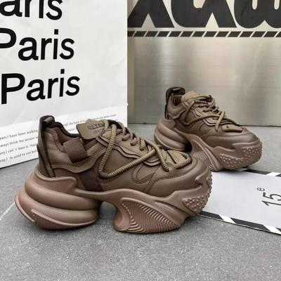 Новые дышащие женские туфли, дизайнерские трендовые спортивные кроссовки, повседневные туфли на платформе для бега, массивные кроссовки для женщин Zapatillas