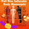 Надувной манекен в натуральную величину 59 дюймов, поддельный, для косплея, чтобы одевать, надувное тело для розничных магазинов одежды