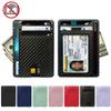 Money Case Cover Credit Cards Wallet Mini Purse 8 Slot RFID Blocking ID Card Holder Leather Wallet
