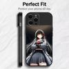ФанАрт C-CHISA Печатный Чехол Для Телефона Для iPhone17,16,15,14,13,12 Plus,Max Мягкий Силиконовый Черный Чехол