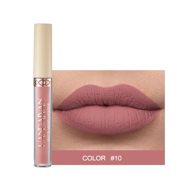 Girl Cosmetics Блеск для губ 12 цветов Набор блесков для губ с антипригарным покрытием Матовый блеск для губ Подарочная коробка Rouge