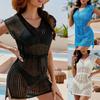 (Qunide) Women Swimsuits Cover Ups Crochet Bathing Suit Tassel Bikini Coverup Beach Dress